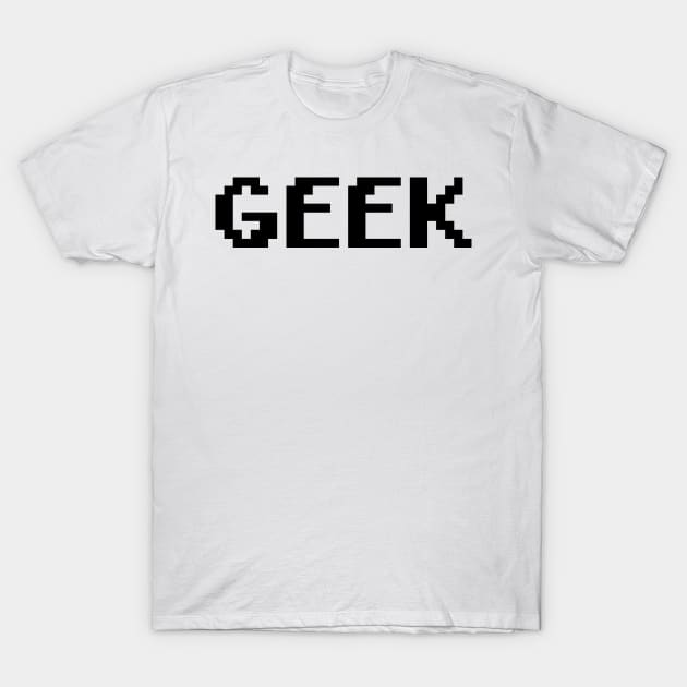 geek T-Shirt by Mamon